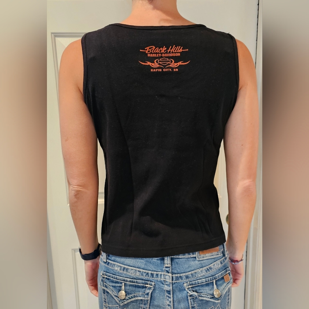 Sleeveless Harley-Davidson T-Shirt in L. STURGIS - Picture 2 of 5